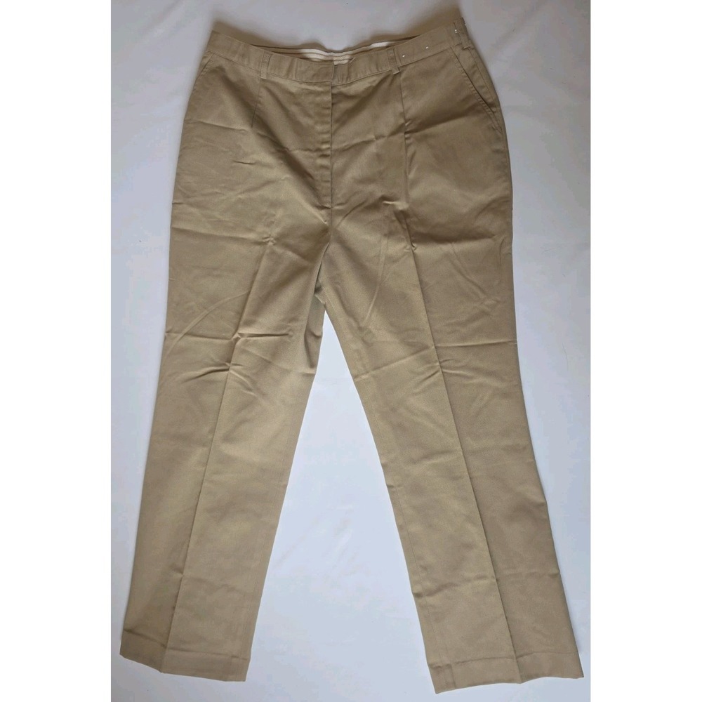 Uniforms by Flying Cross Service Khaki Dress Pants Womens Size 20MR Officer